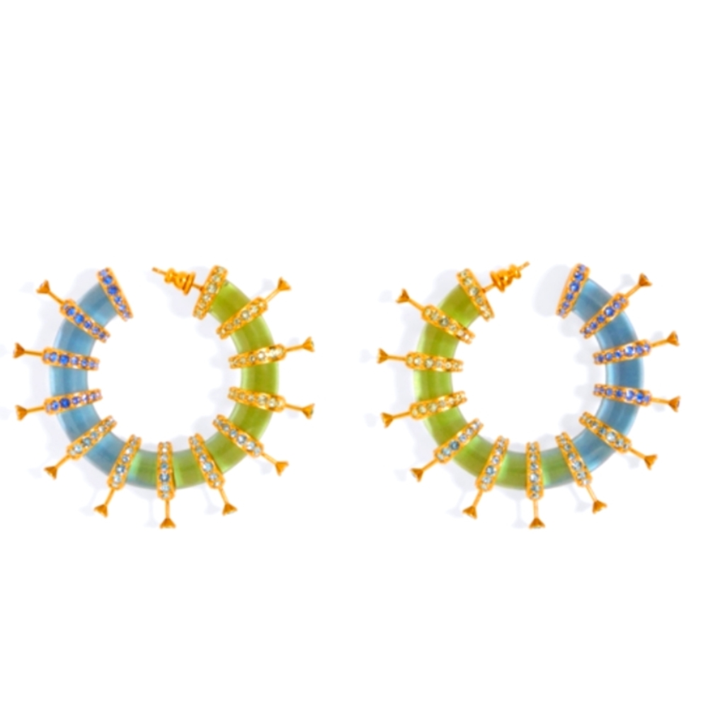 Schiaparelli Gradient Earrings - Picture 3 of 13